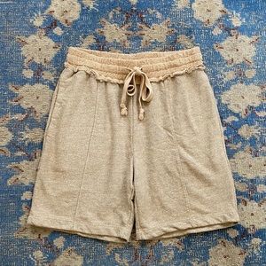 Free People Movement High Rise Terry Shorts S